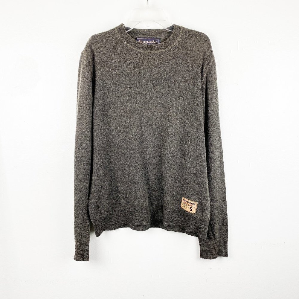 🦋 VINTAGE ABERCROMBIE & FITCH Wool Knit Sweater Small